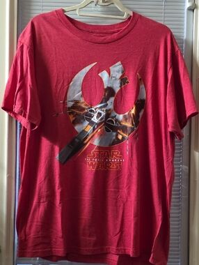 Star Wars Men’s Red Rebel X-Wing Graphic Tee